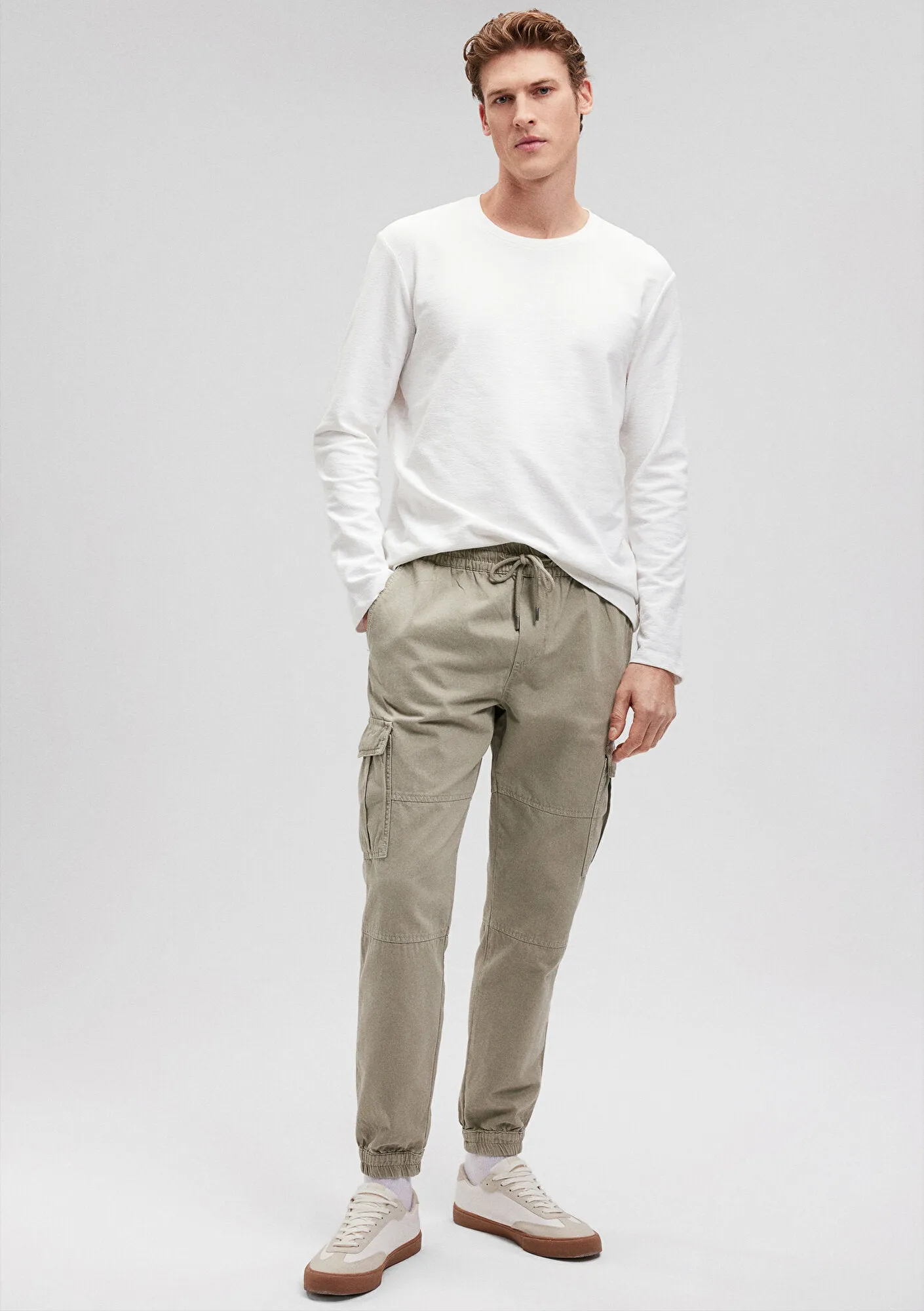 Khaki Cargo Pants