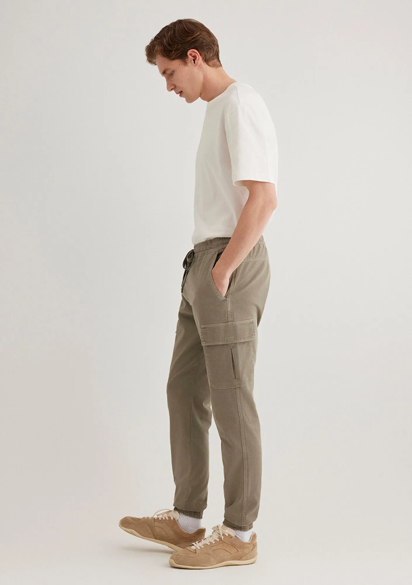 Khaki Cargo Pants