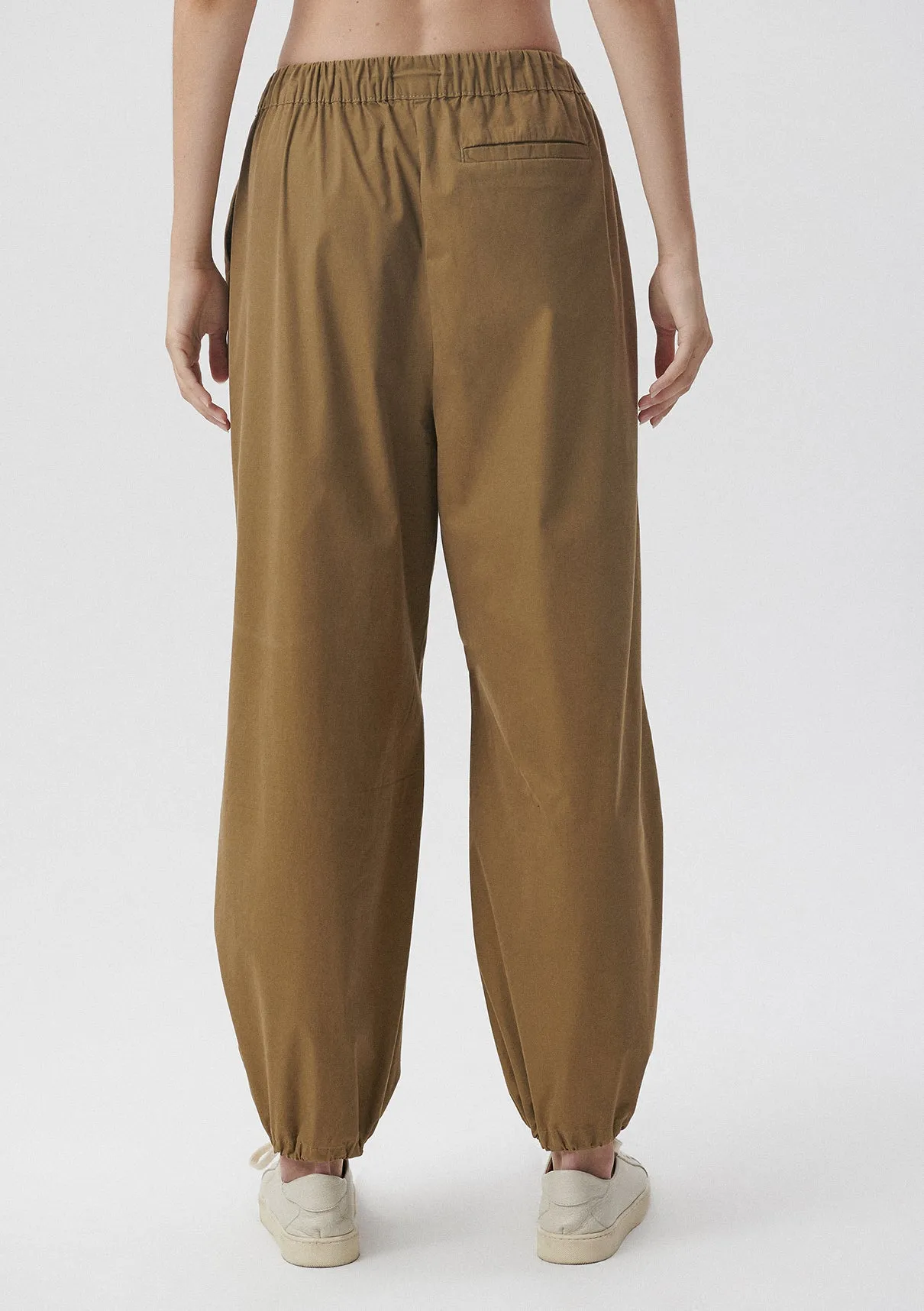 Khaki Parachute Pants