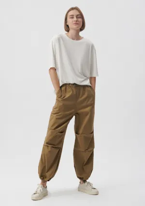 Khaki Parachute Pants