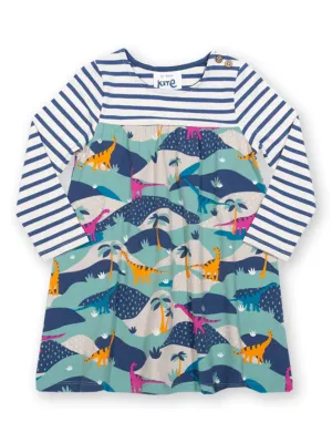 Kite Long Sleeved Dress - Dino Journey