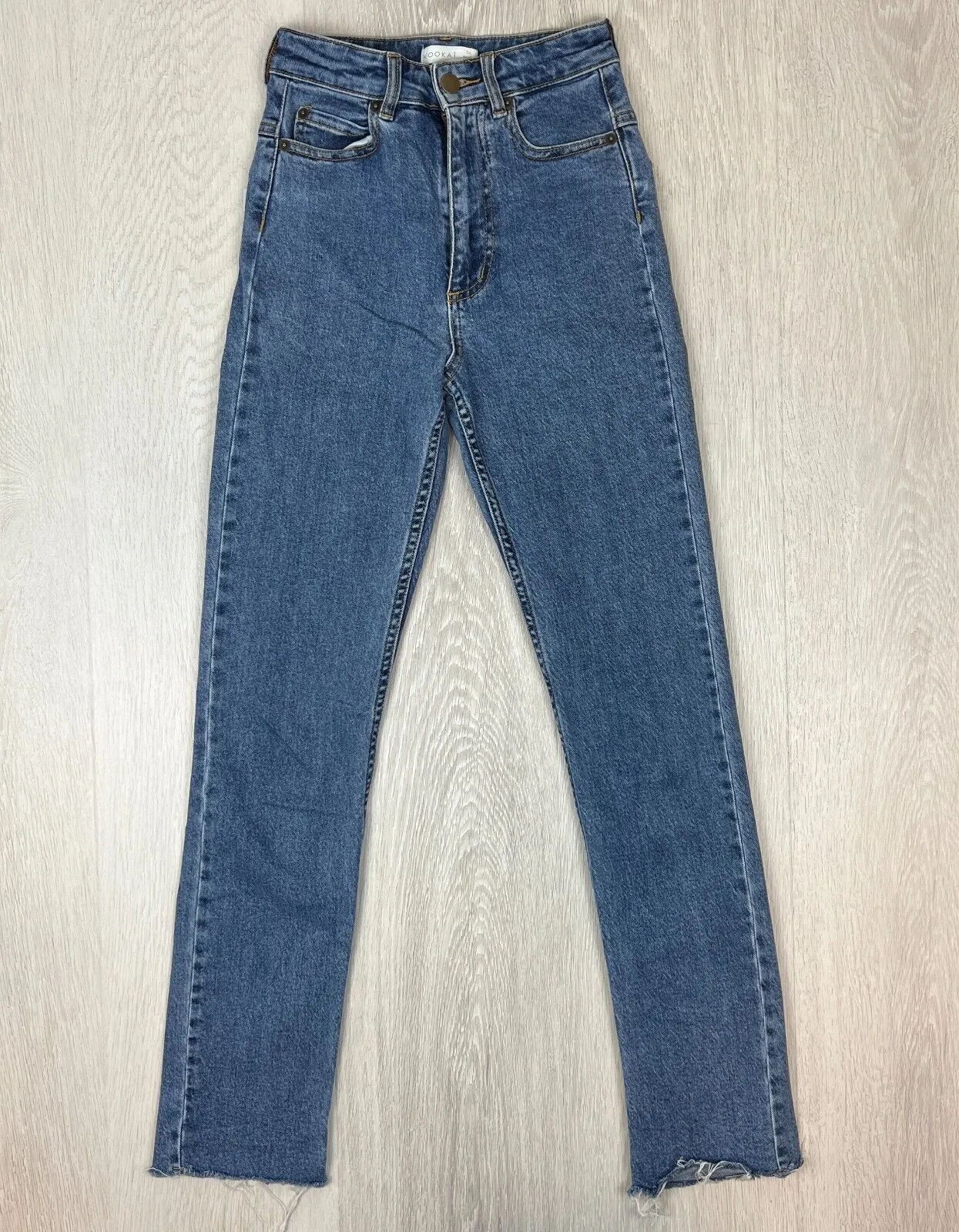 Kookai Womens Blue Denim Skinny Jeans Size 34
