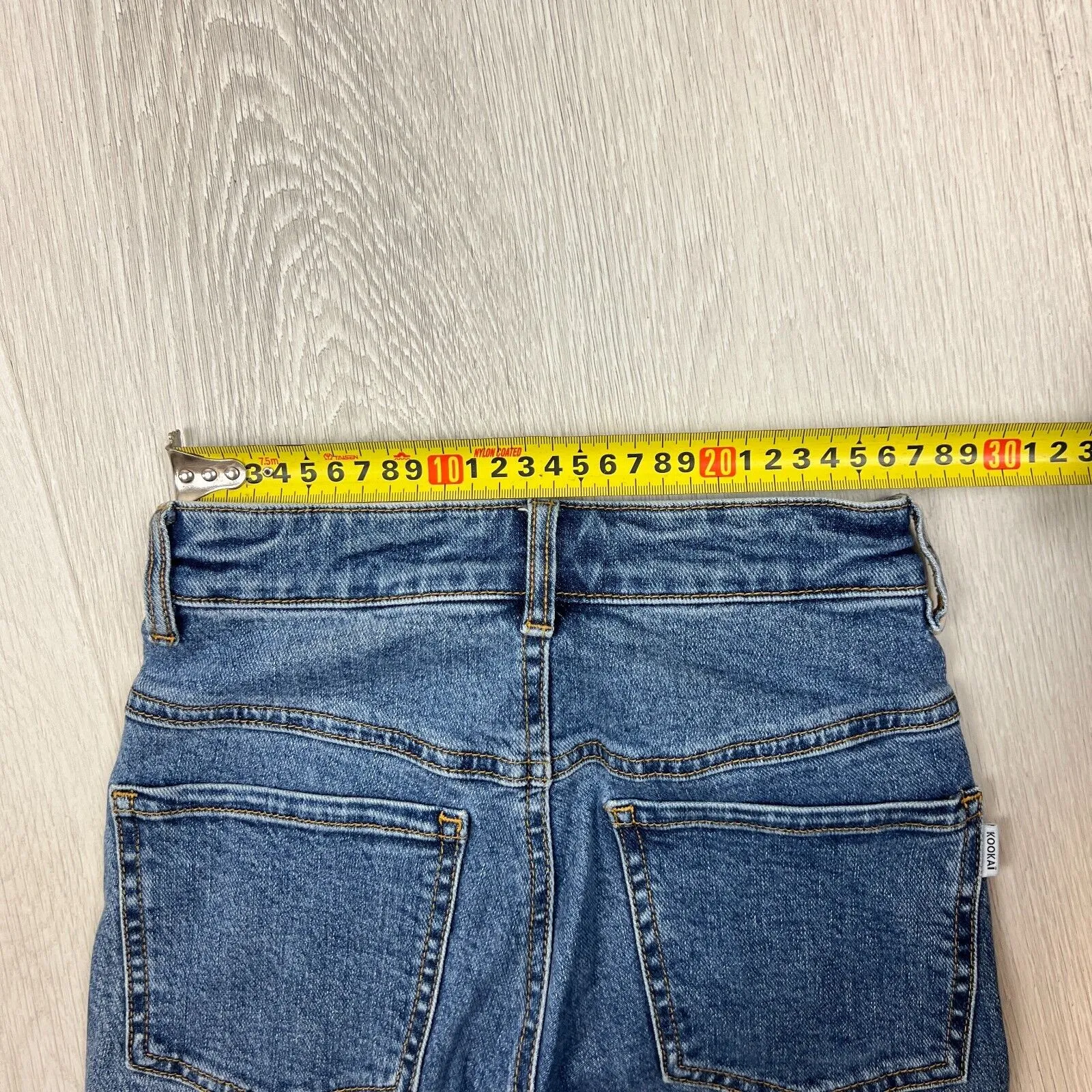 Kookai Womens Blue Denim Skinny Jeans Size 34