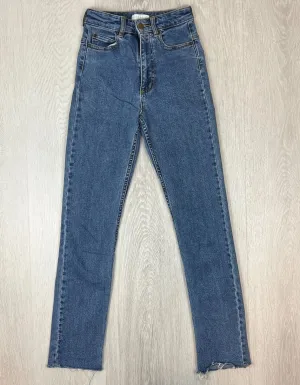 Kookai Womens Blue Denim Skinny Jeans Size 34