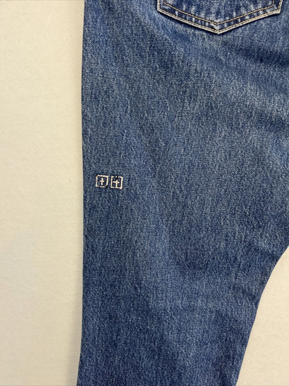 Ksubi Wolf Gang Old School Blue Denim Jeans Size 30