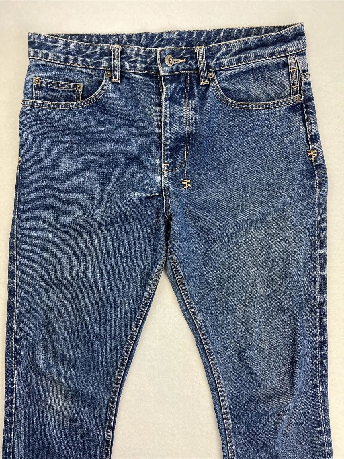 Ksubi Wolf Gang Old School Blue Denim Jeans Size 30