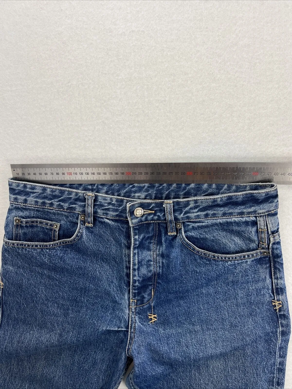 Ksubi Wolf Gang Old School Blue Denim Jeans Size 30