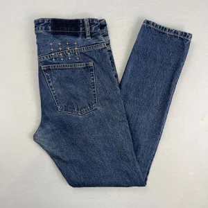 Ksubi Wolf Gang Old School Blue Denim Jeans Size 30