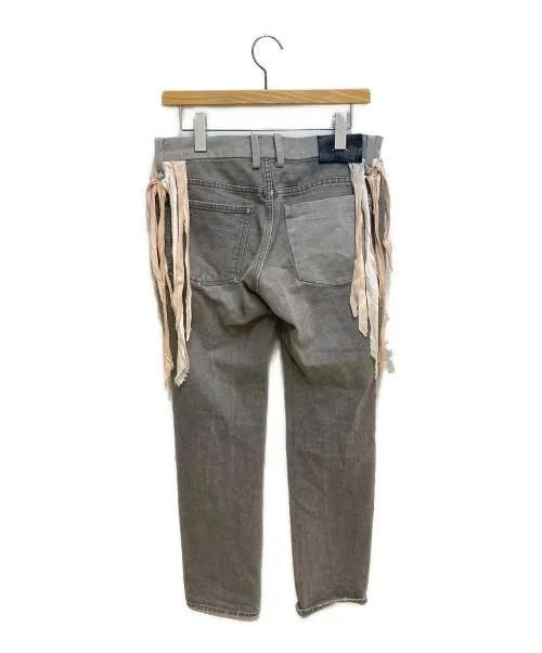 [L] Undercover SS12 Openstrings Scab Distressed Denim Jeans
