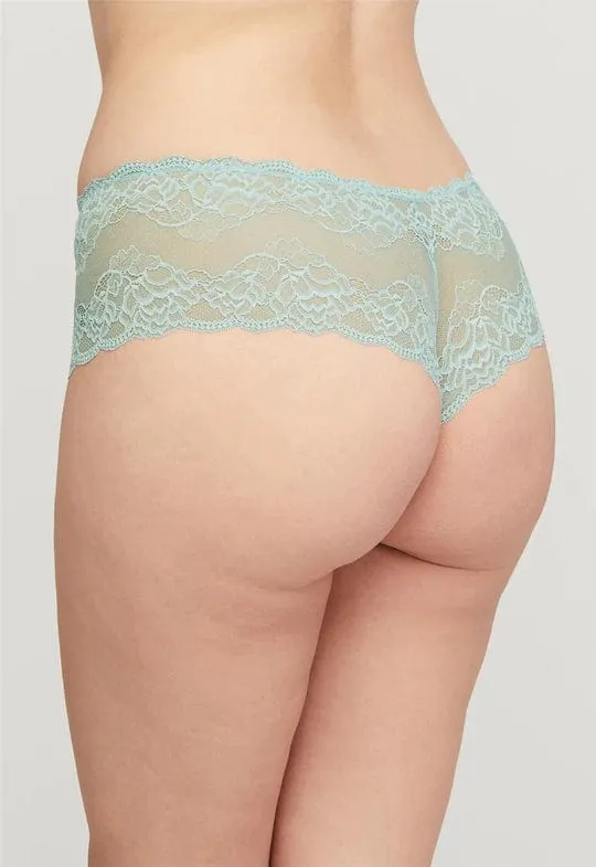 Lace Cheeky Panty- Skylight