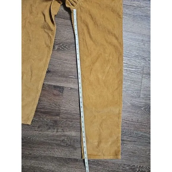 Levi's Pants Women's 25x31 '94 Baggy High Rise Straight Leg Relaxed Fit Corduroy