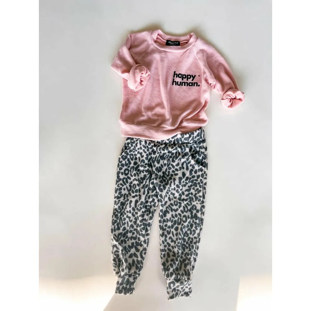 Lew-Leopard Kids Joggers