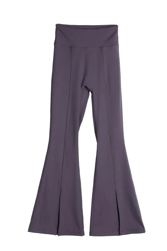 Lilou Flutter Flared Leg Crop leggings