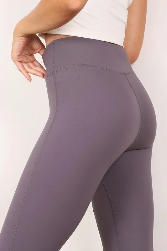 Lilou Flutter Flared Leg Crop leggings