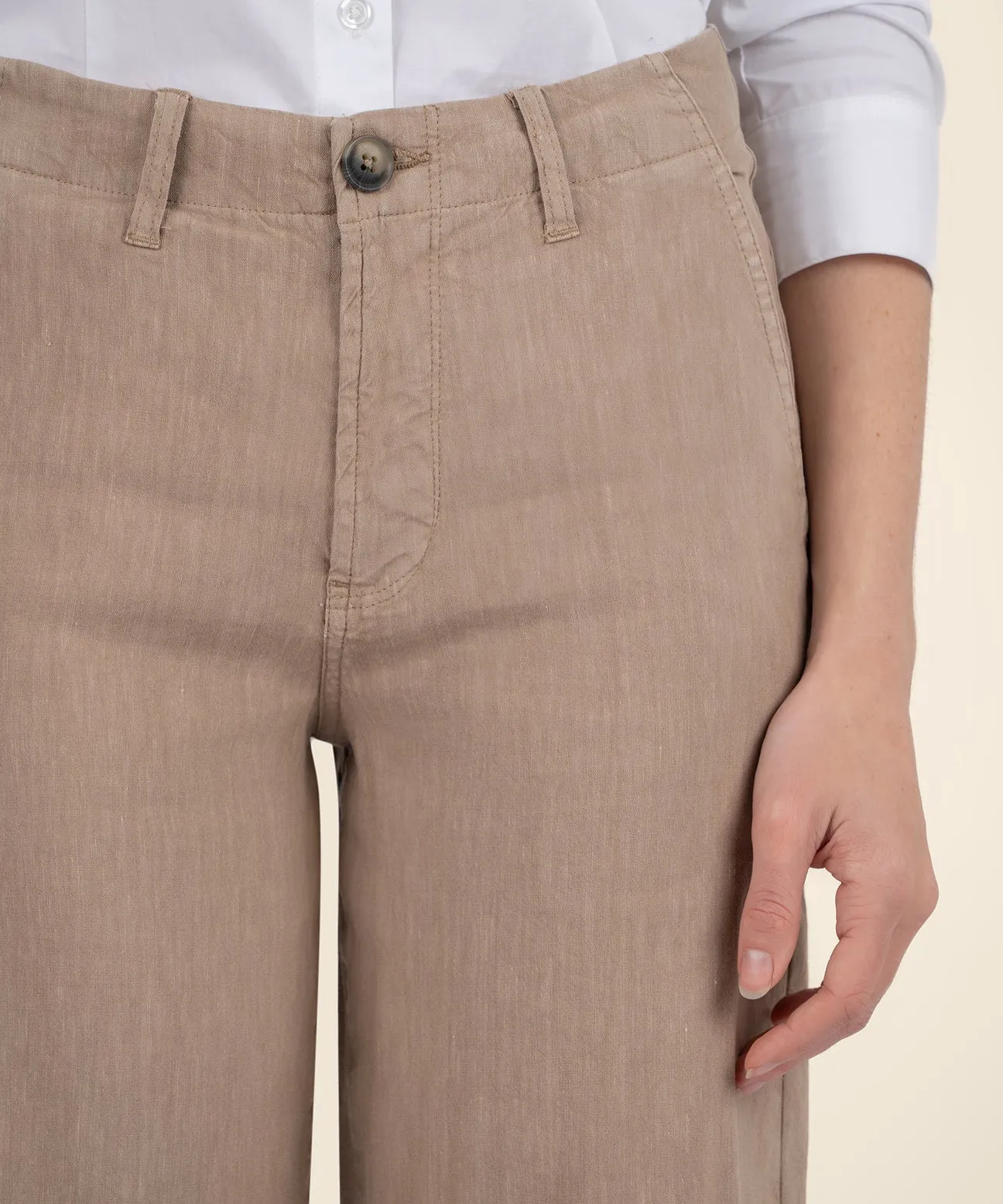 Linen Meg Wide Leg Pants