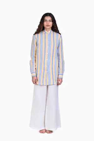 Linen Noelle Shirt-Vern Yellow
