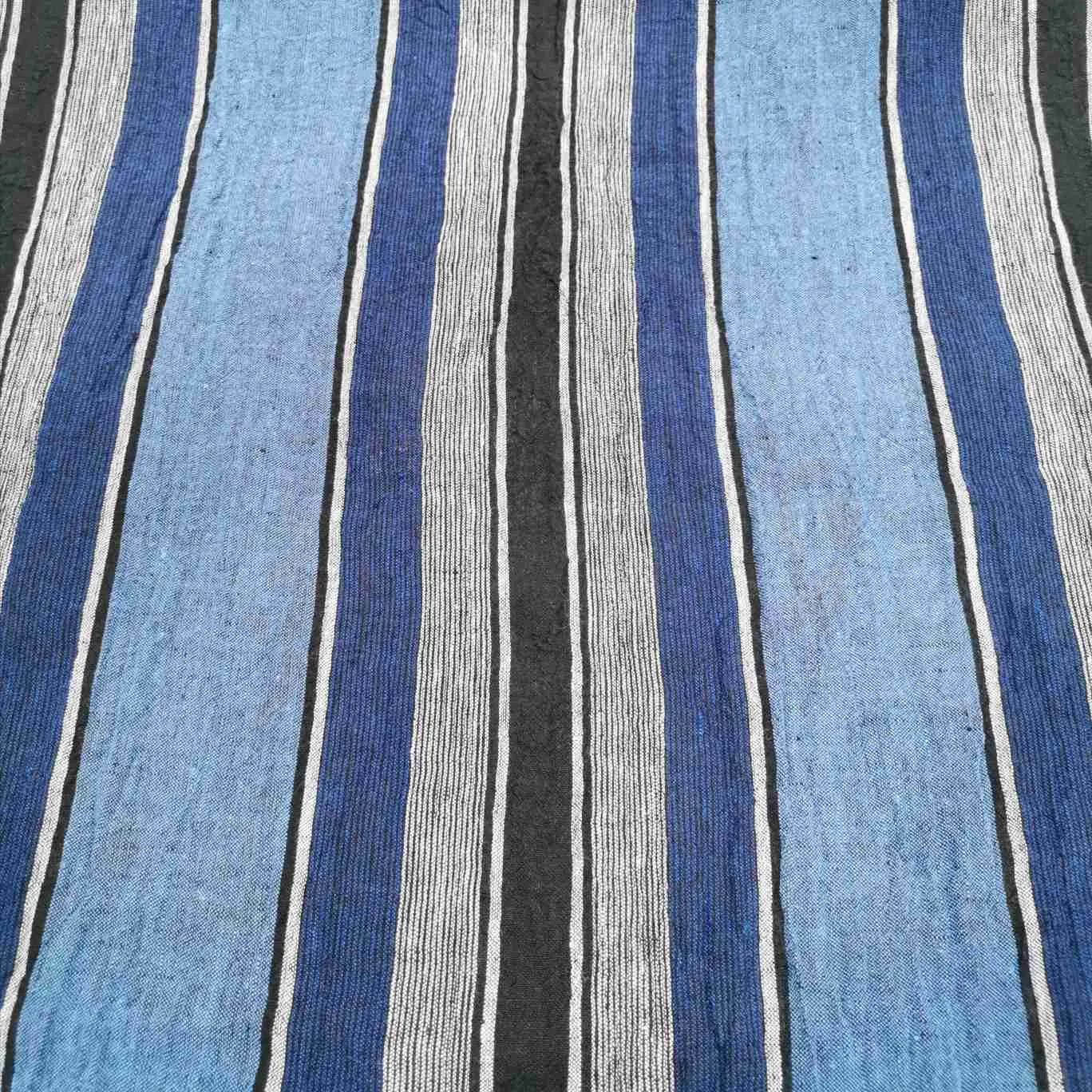Linen, Ocean Stripe