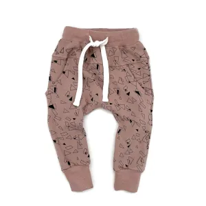 Little Bipsy Triangle Joggers - Cinnamon
