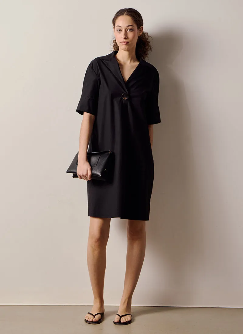 Longbeach 1 Button Shift Dress