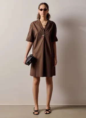 Longbeach 1 Button Shift Dress