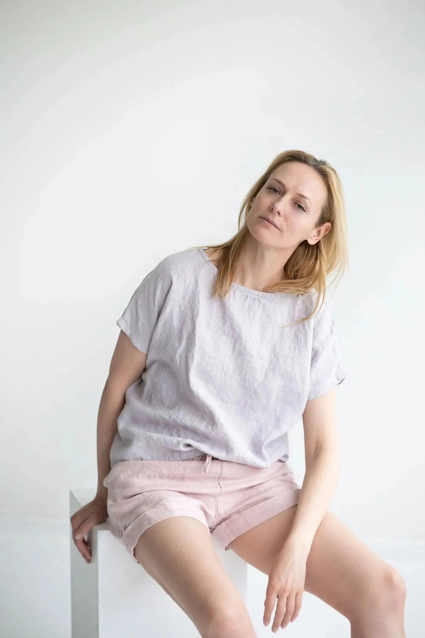 Loose Linen Top