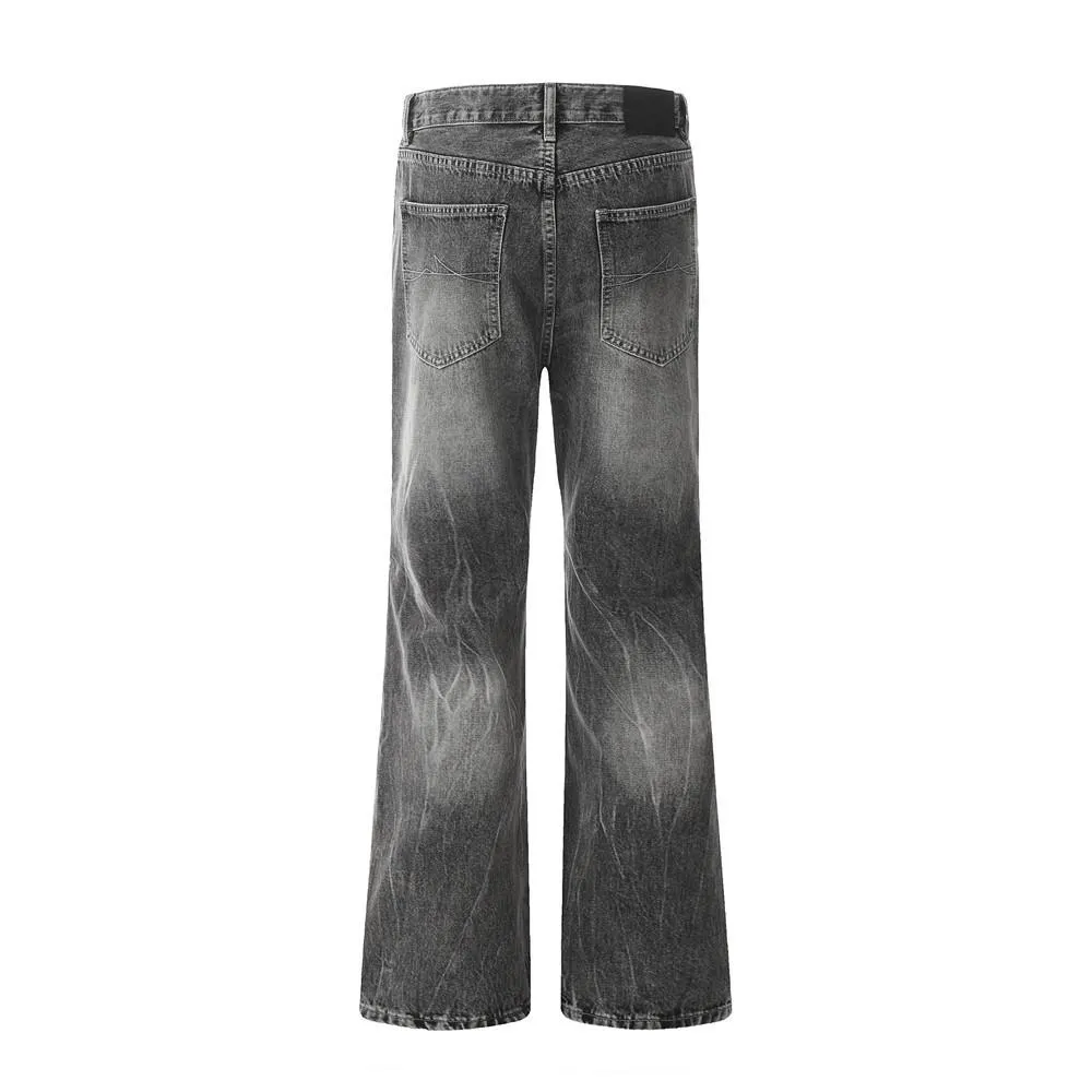Loose Semi Creased Jeans