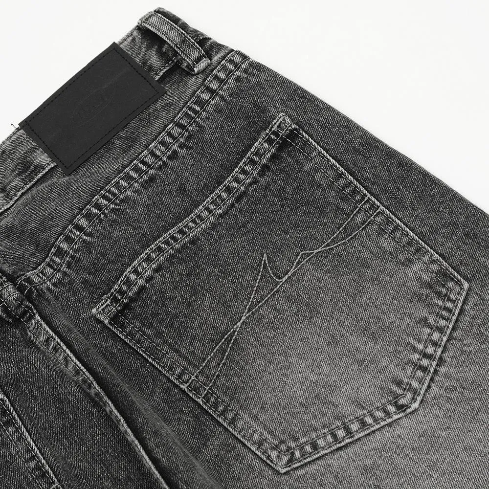 Loose Semi Creased Jeans
