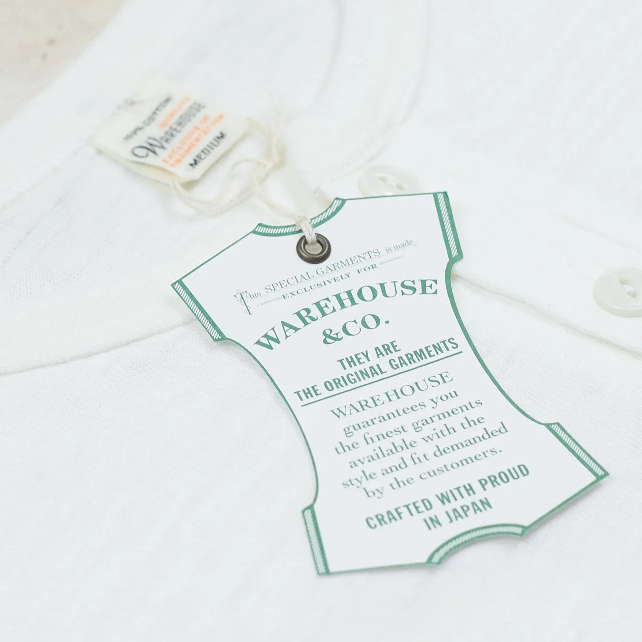 Lot 4601 Henley T-Shirt Weiß