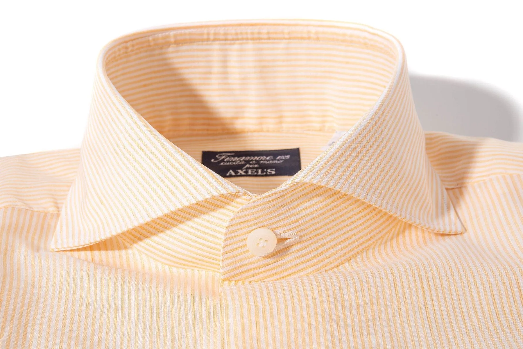 Lutung Cotton Linen Stripe In Yellow