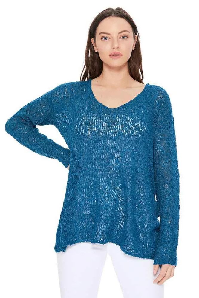 Magic Sweater Peacock Blue