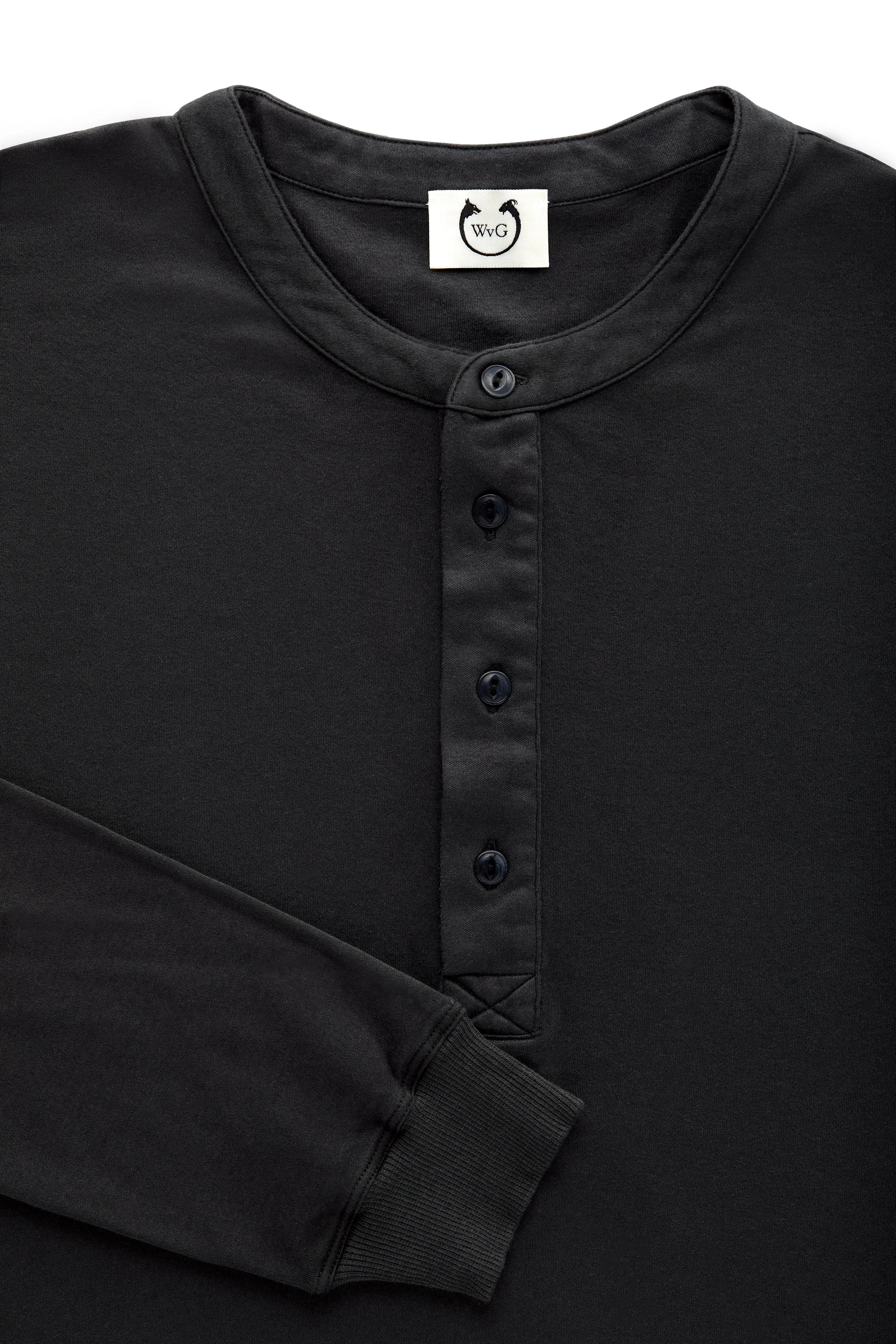 Marcel Long Sleeve Henley Tap Shoe