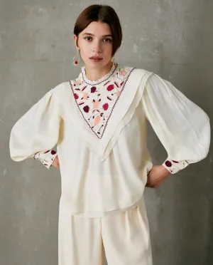 MARGA | Blusa manga larga
