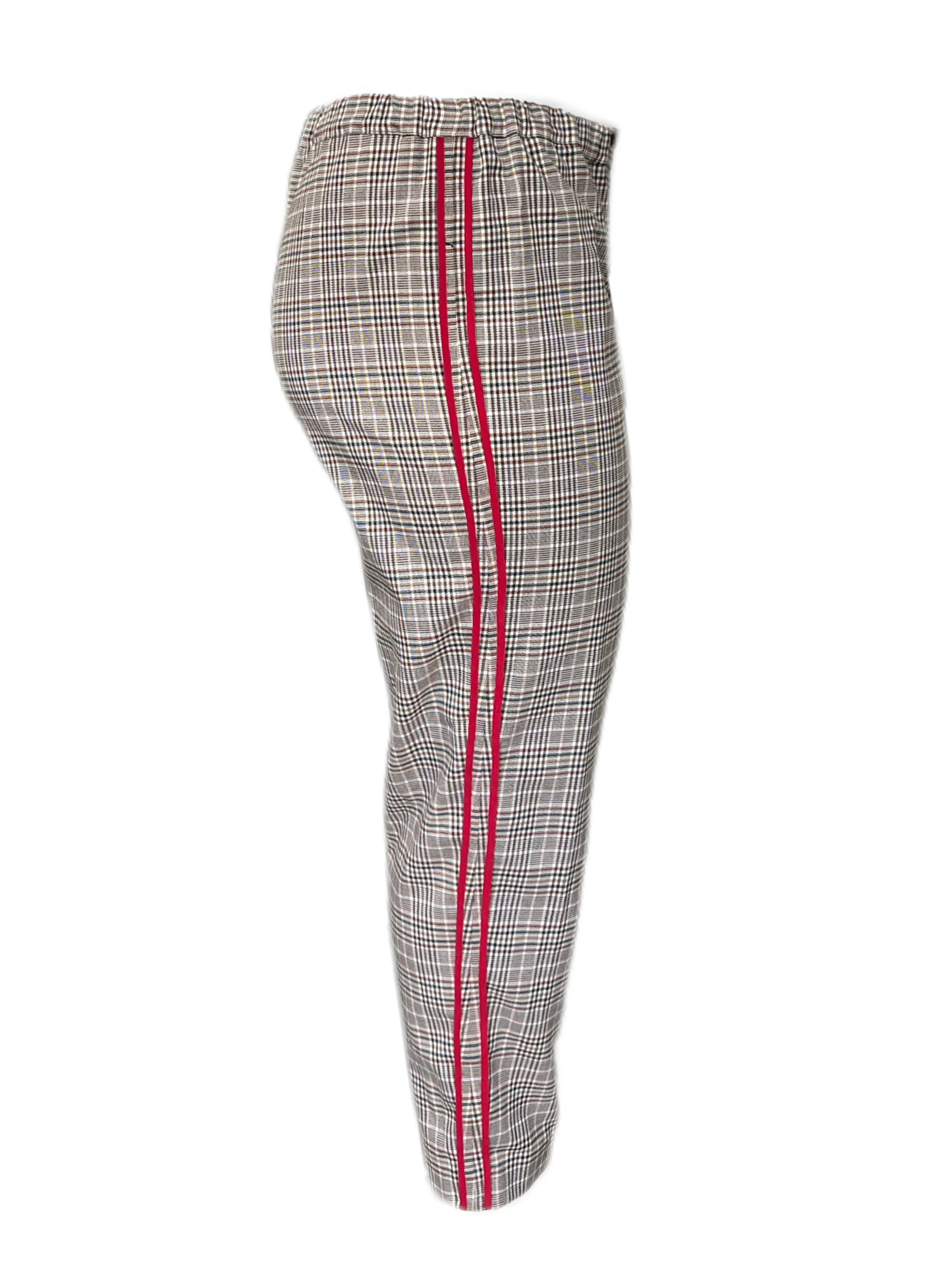Marina Rinaldi Women's Multicolor Ritmo Straight Leg Pants Size 8W/17 NWT