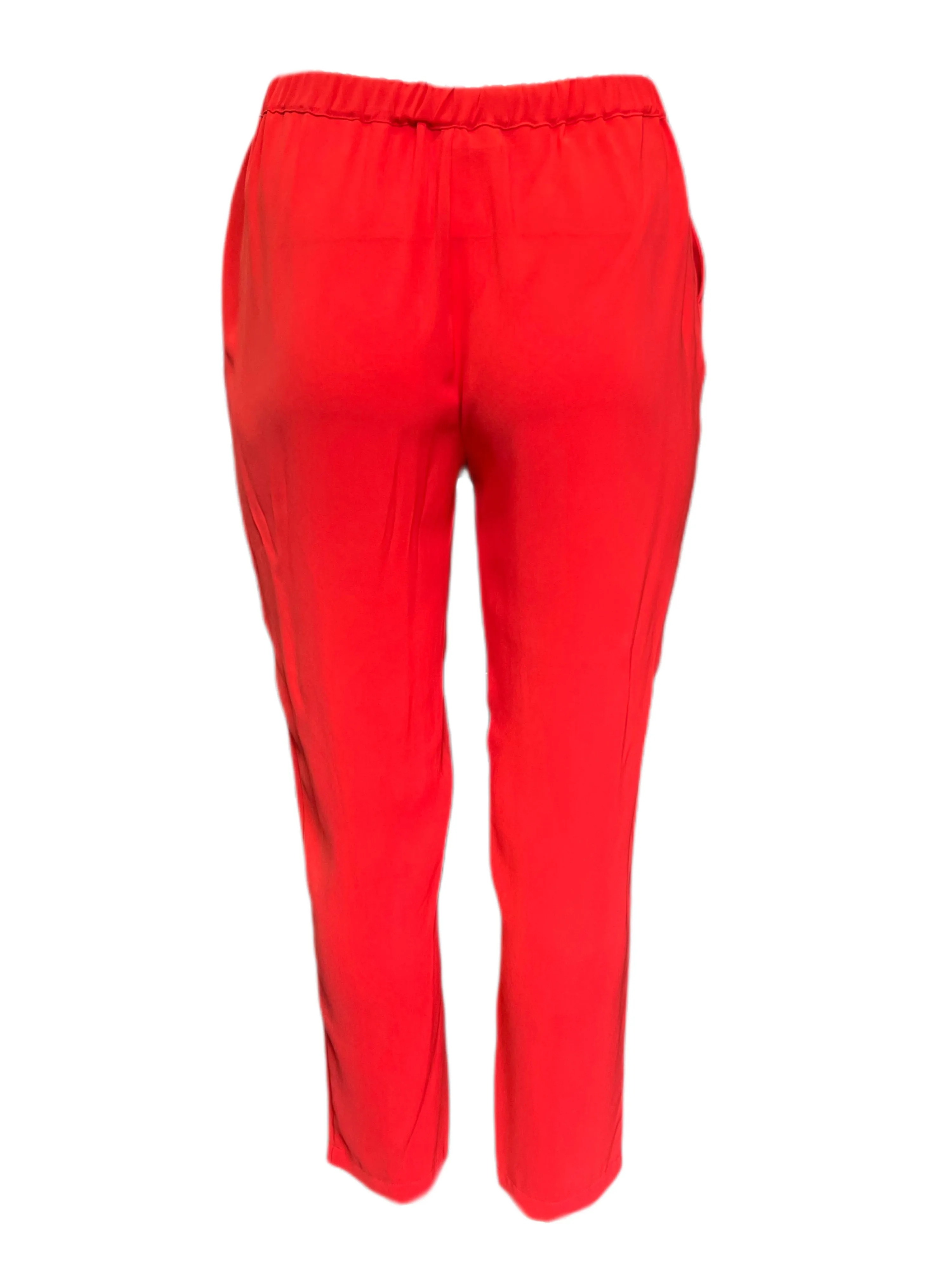MARINA RINALDI Women's Remoto Elastic Waist Pants $395 NWT