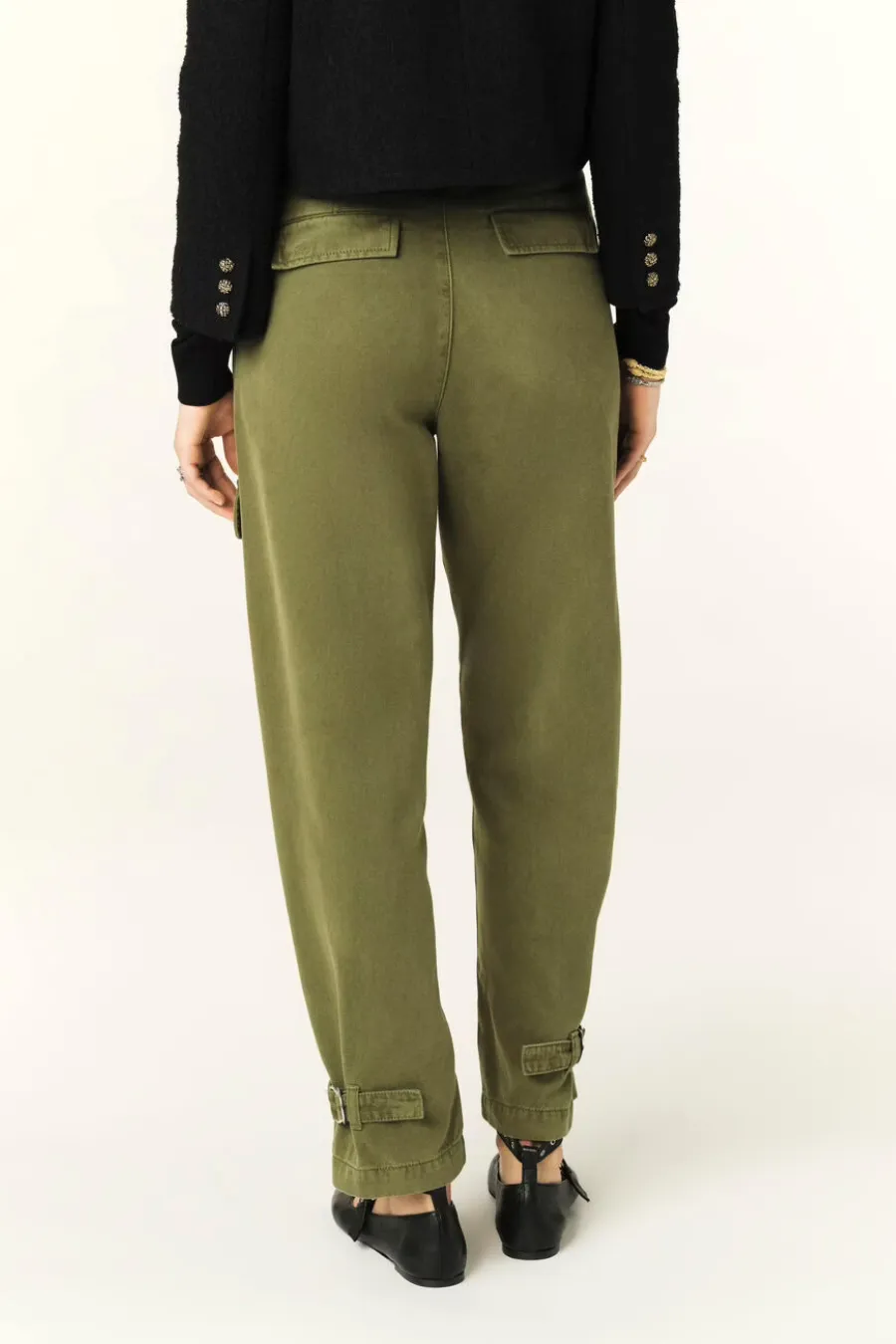 Maroon Pant Khaki