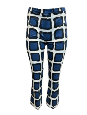 Max Mara Women's Navy Fiuggi Straight Pants Size 6 NWT