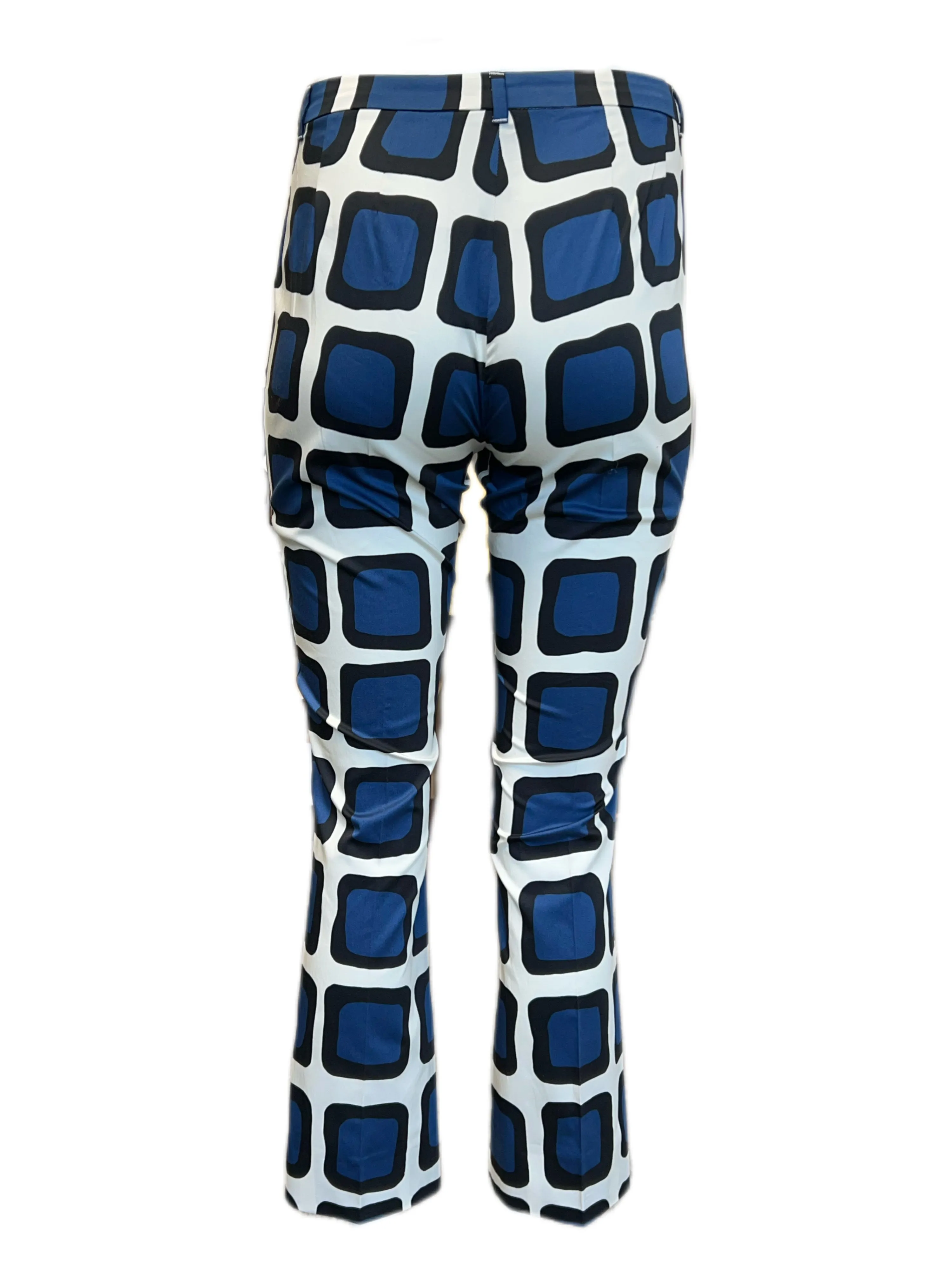 Max Mara Women's Navy Fiuggi Straight Pants Size 6 NWT