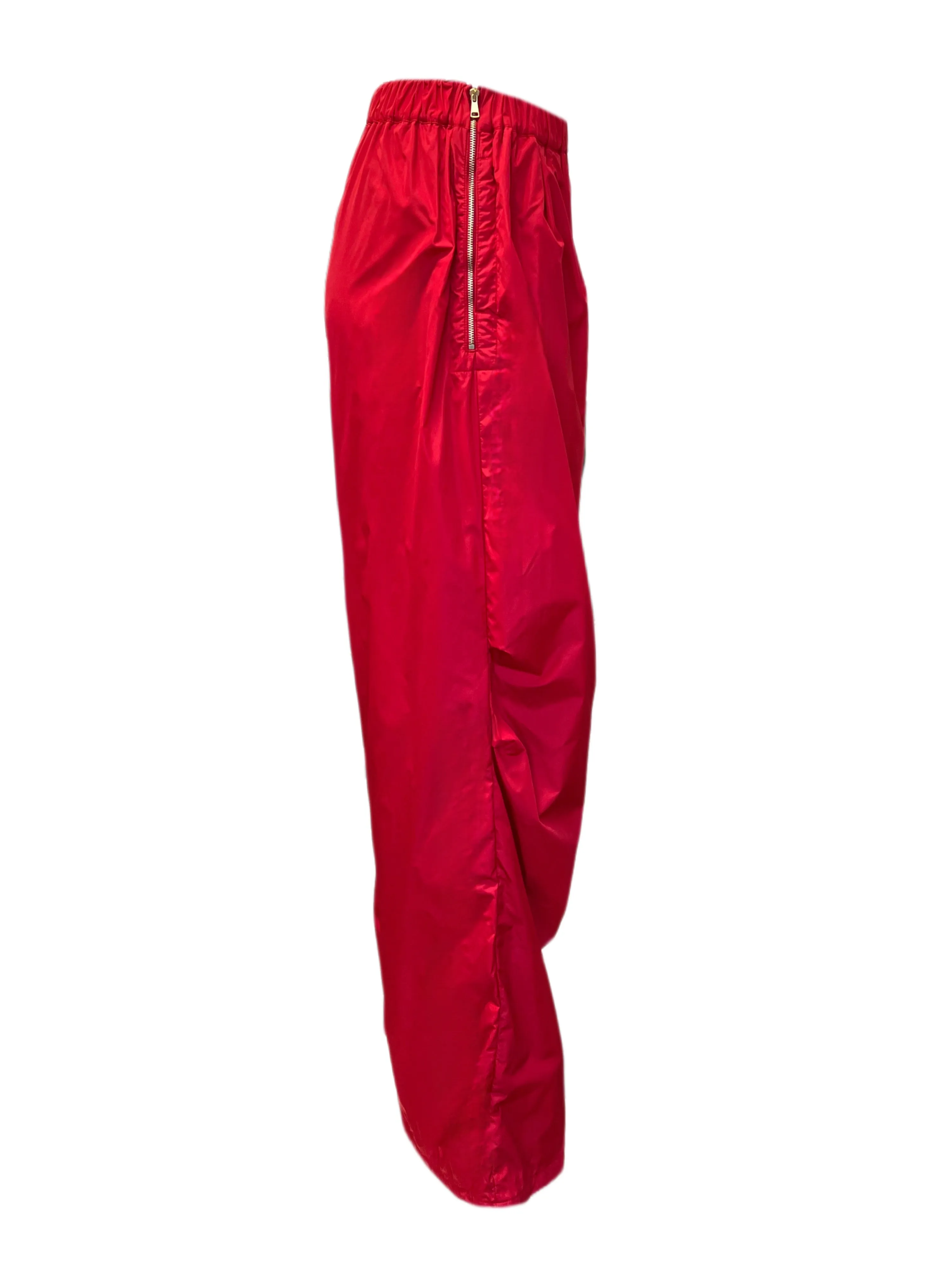 Max Mara Women's Red Tarsio Straight Pants NWT