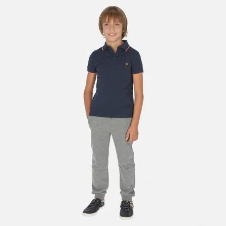 Mayoral Light Grey Sweatpants: Sizes 8 to 18 Years