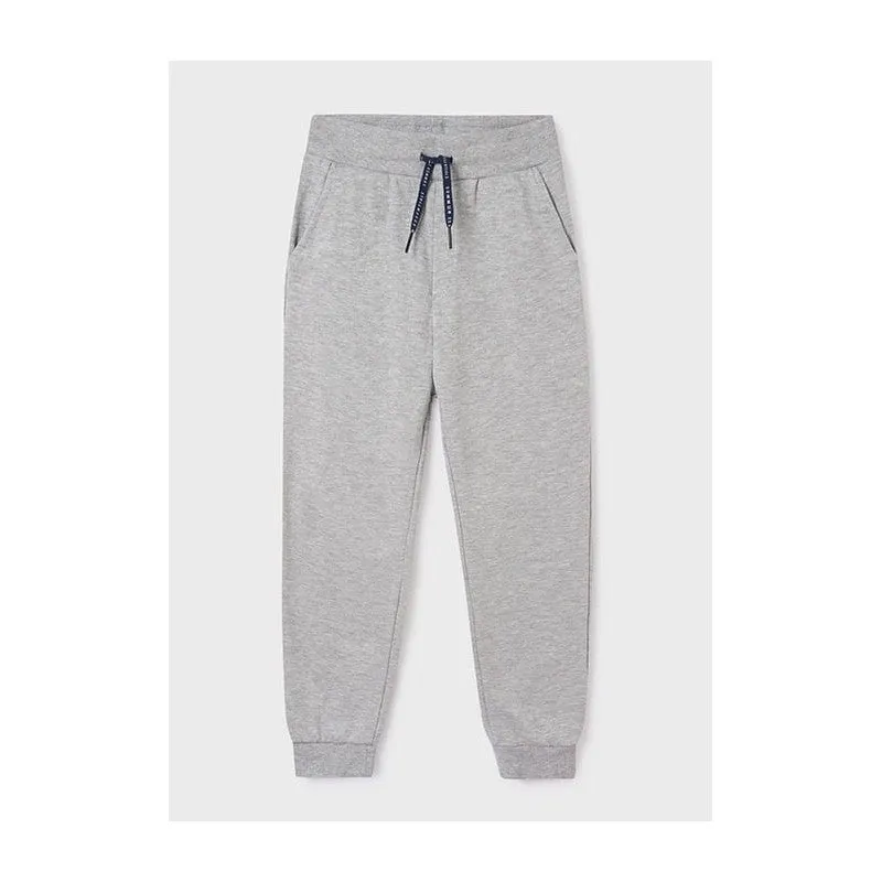 Mayoral Light Grey Sweatpants: Sizes 8 to 18 Years