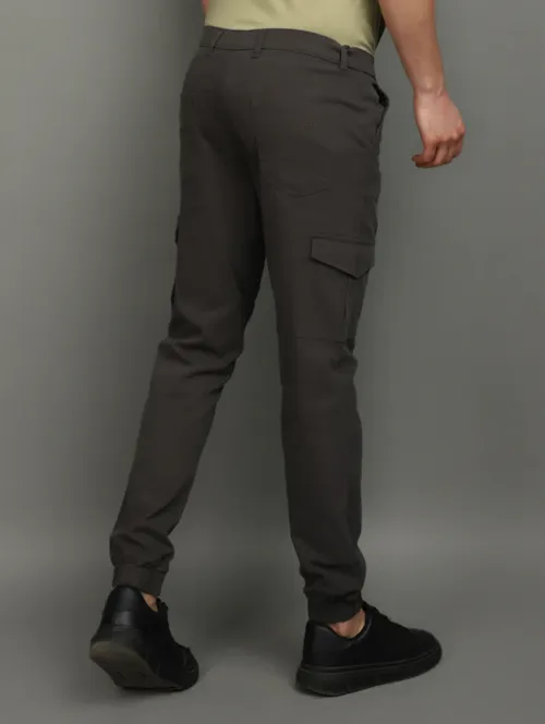 Men’s Cotton Cargo Pants (Color grey) (Size 32)