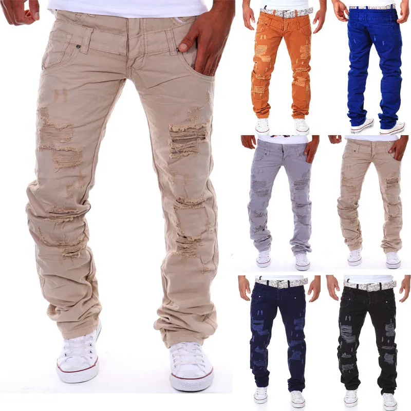 Men's double waist Pants