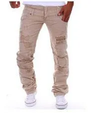 Men's double waist Pants