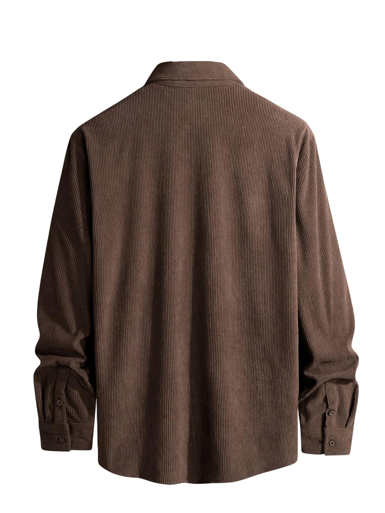 Men's Long Sleeve Corduroy Shirt