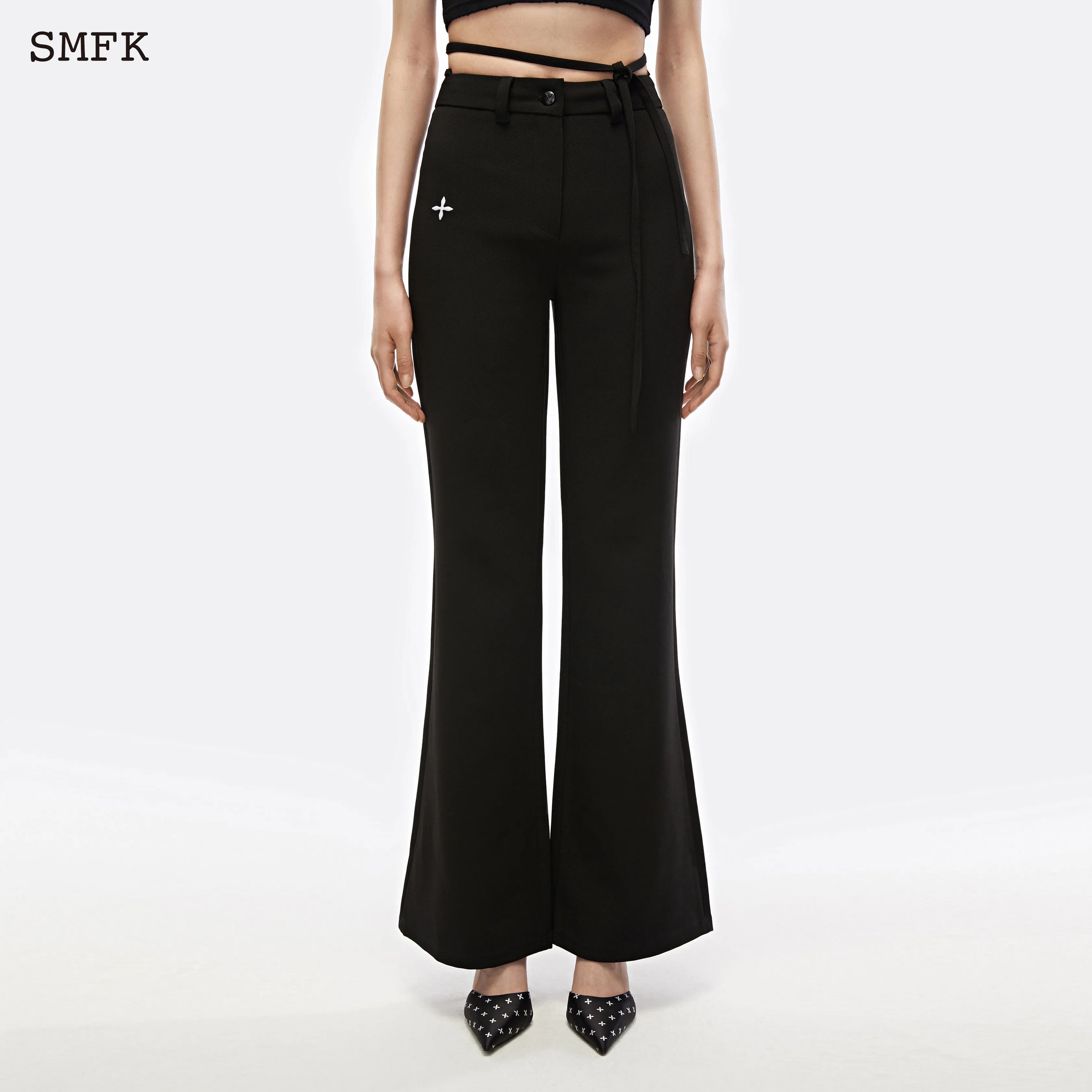 Mermaid Classic High Waist Suit Pants
