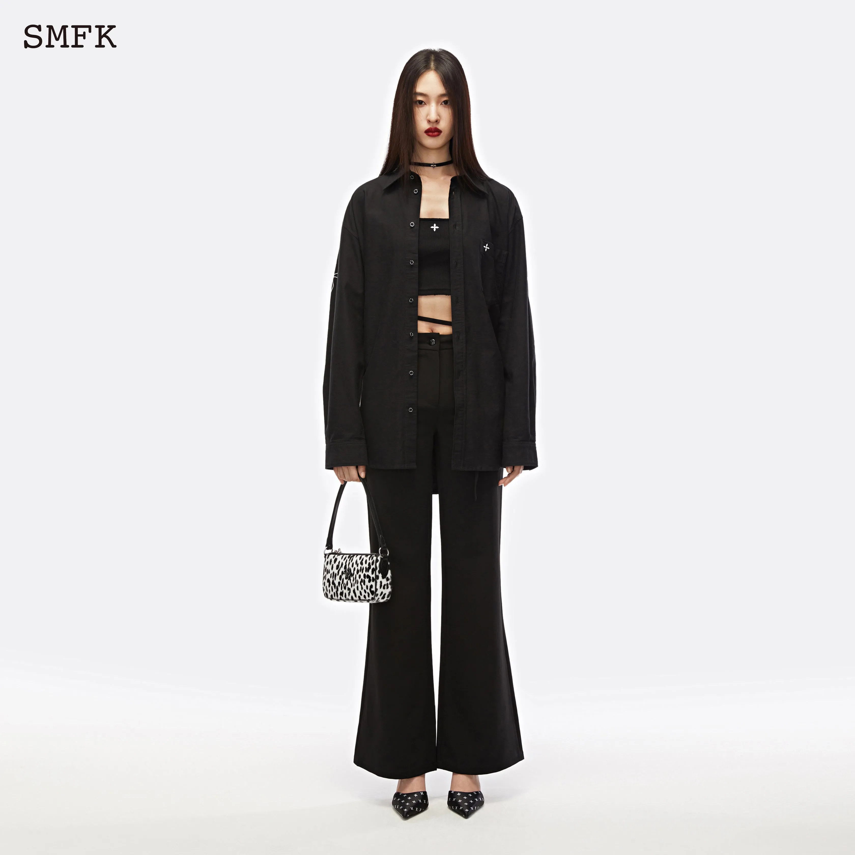 Mermaid Classic High Waist Suit Pants