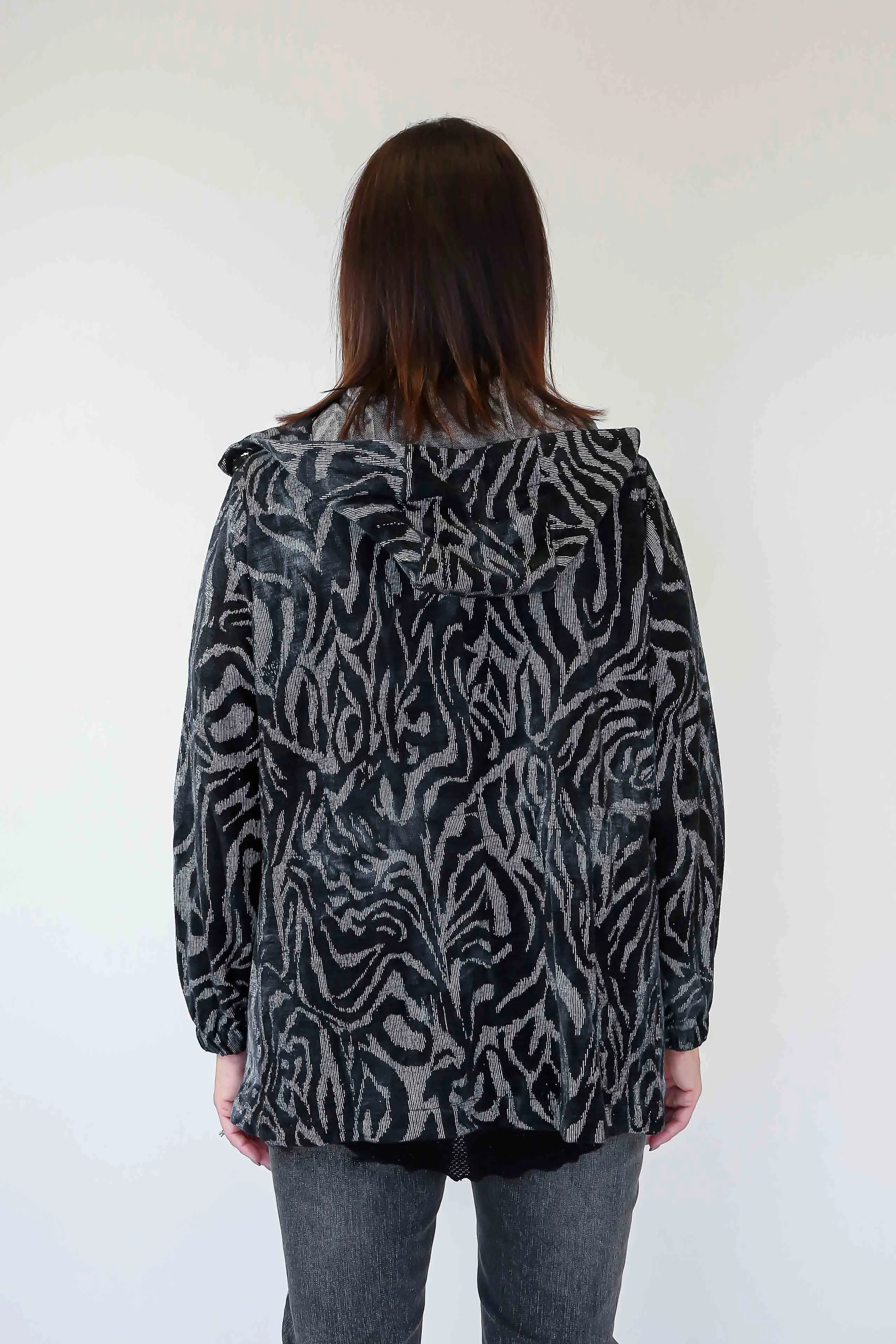 Merric Tie Dye Corduroy Look Jacket