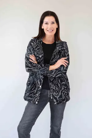 Merric Tie Dye Corduroy Look Jacket