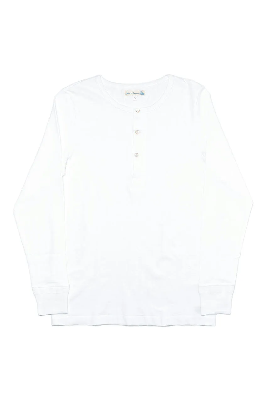 Merz b. Schwanen Good Originals Henley 206 White