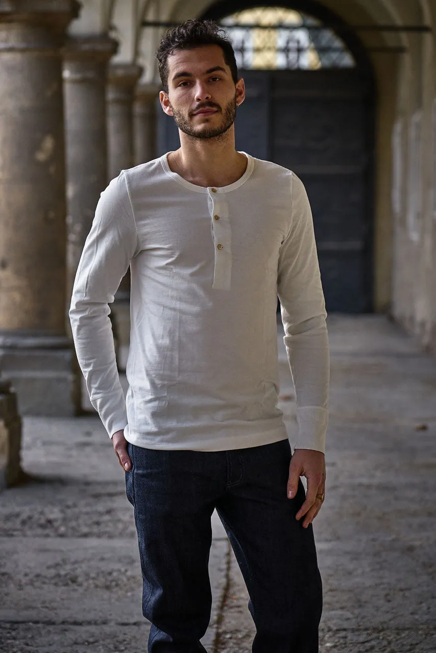 Merz b. Schwanen Good Originals Henley 206 White